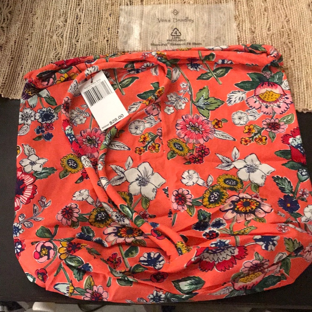 Vera Bradley coral NWT "ditty bag"